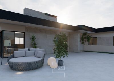 Single family house designin Murcia